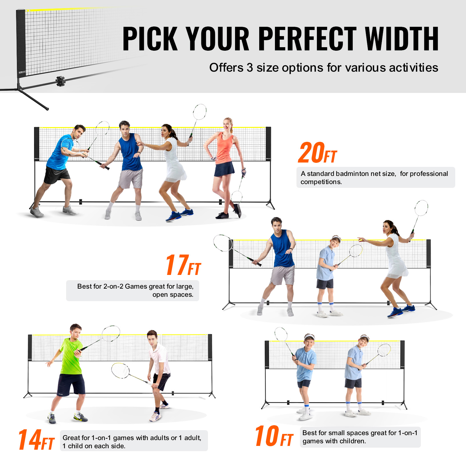 SucceBuy 20-футовая сетка для  – обзор и цена Badminton Netting